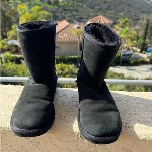 UGG Black Suede Boots